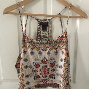 MIMMER Crop tank top SZ M